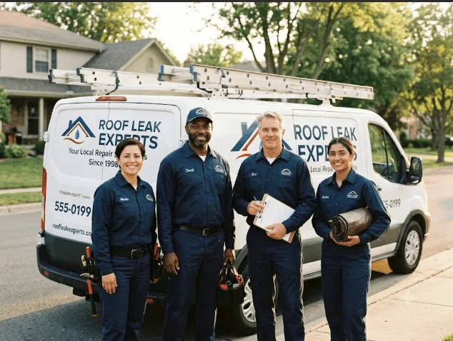 Roof Leak Repair company in New Burnside, IL